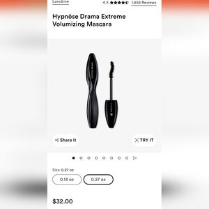 Lancôme Hypnôse Drama Extreme Volumizing Mascara - Black